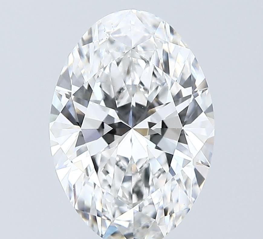 3.02 Carat D-VS2 Oval Lab Diamond