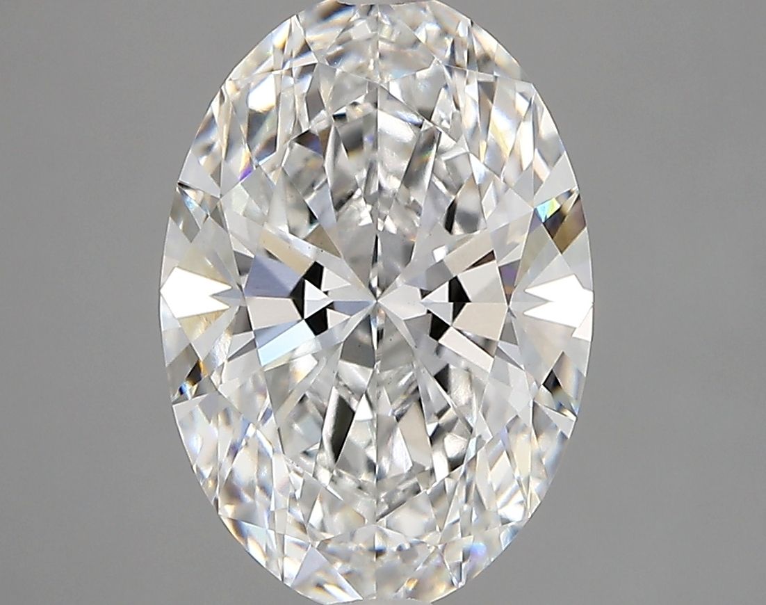 3.73 Carat E-VS1 Oval Lab Diamond