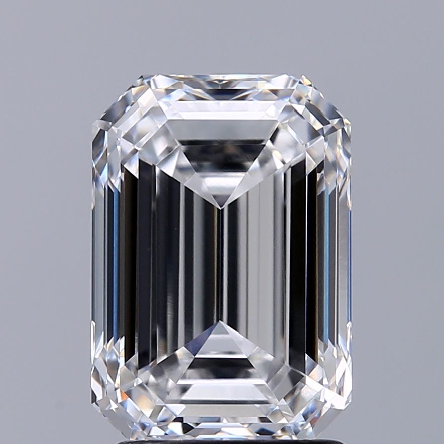2.22 Carat D-VVS1 Emerald Lab Diamond