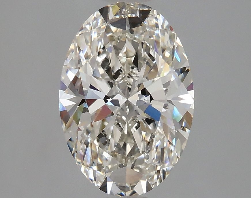 1.98 Carat H-VVS2 Oval Lab Diamond