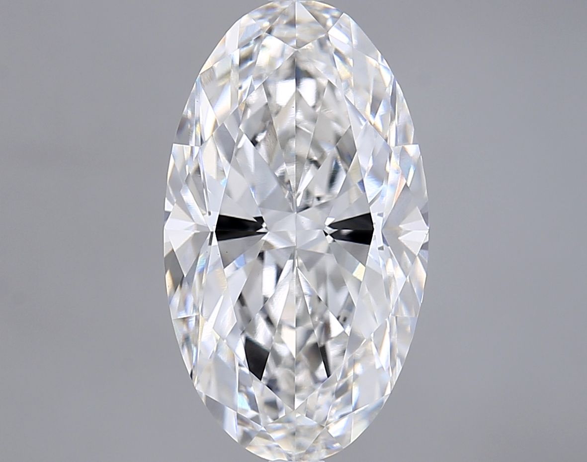 5.02 Carat F-VVS2 Oval Lab Diamond