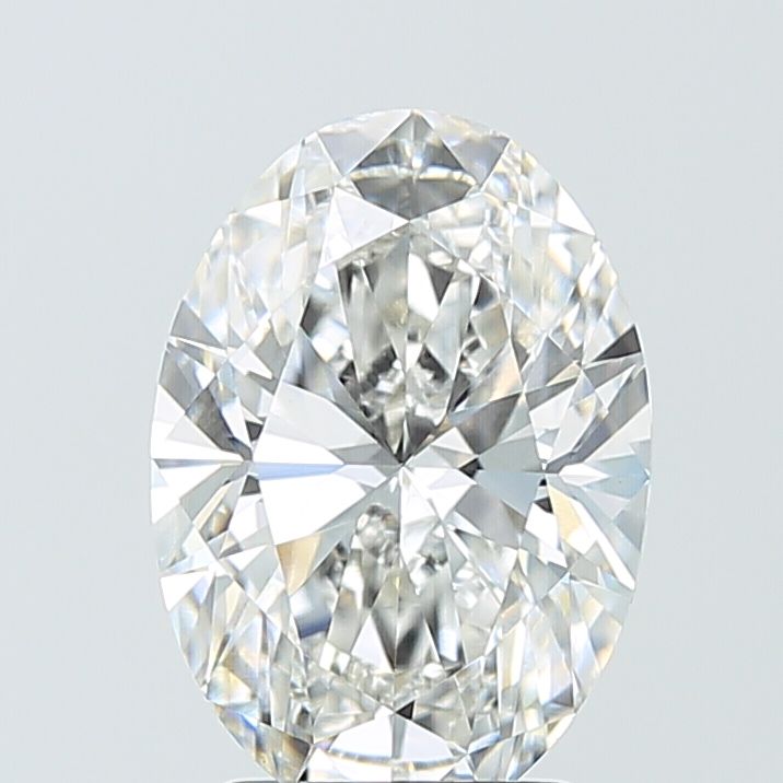 3.10 Carat F-VVS2 Oval Lab Diamond