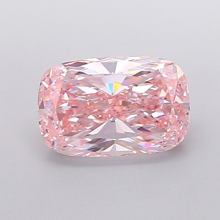 4.53 Carat Cushion Cut Fancy Pink