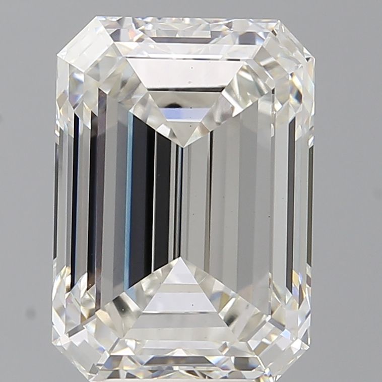 7.01 Carat G-VS1 Emerald Lab Diamond