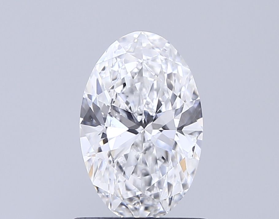 1.00 Carat D-SI1 Oval Lab Diamond