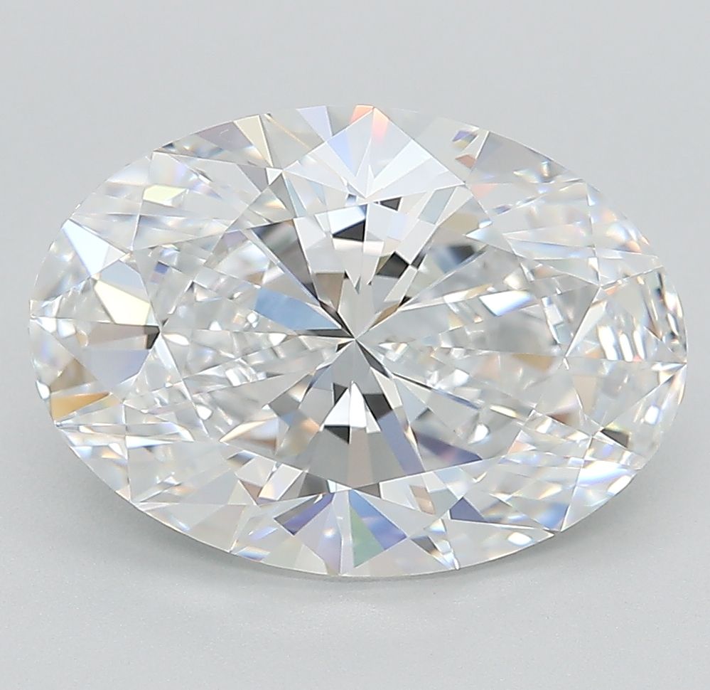 5.08 Carat E-VVS1 Oval Lab Diamond