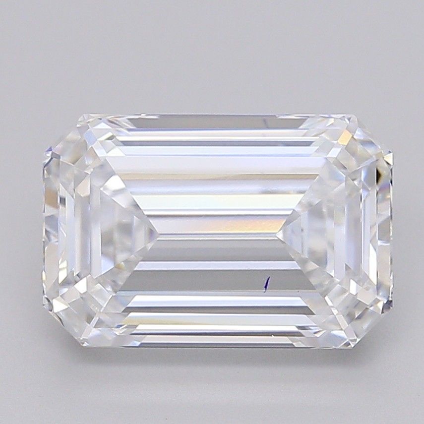 5.10 Carat D-VVS2 Emerald Lab Diamond