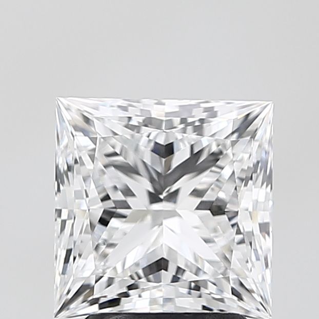 2.68 Carat D-VVS2 Princess Lab Diamond