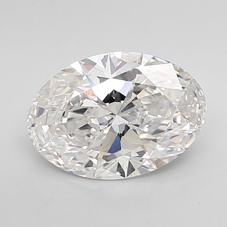 2.55 Carat F-VS2 Oval Lab Diamond