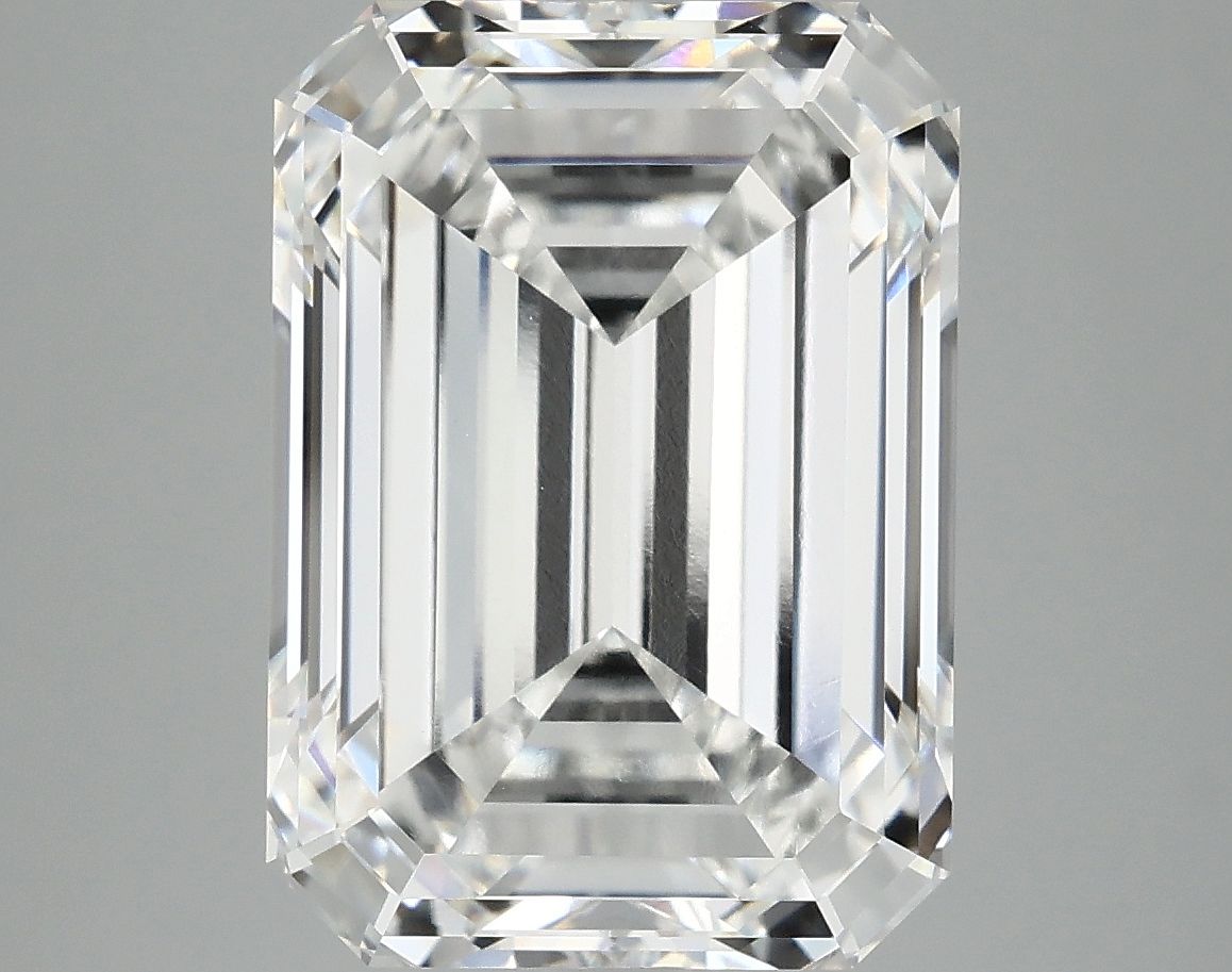 8.12 Carat F-VVS2 Emerald Lab Diamond