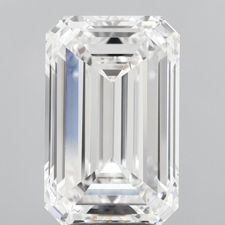 5.05 Carat E-VVS2 Emerald Lab Diamond