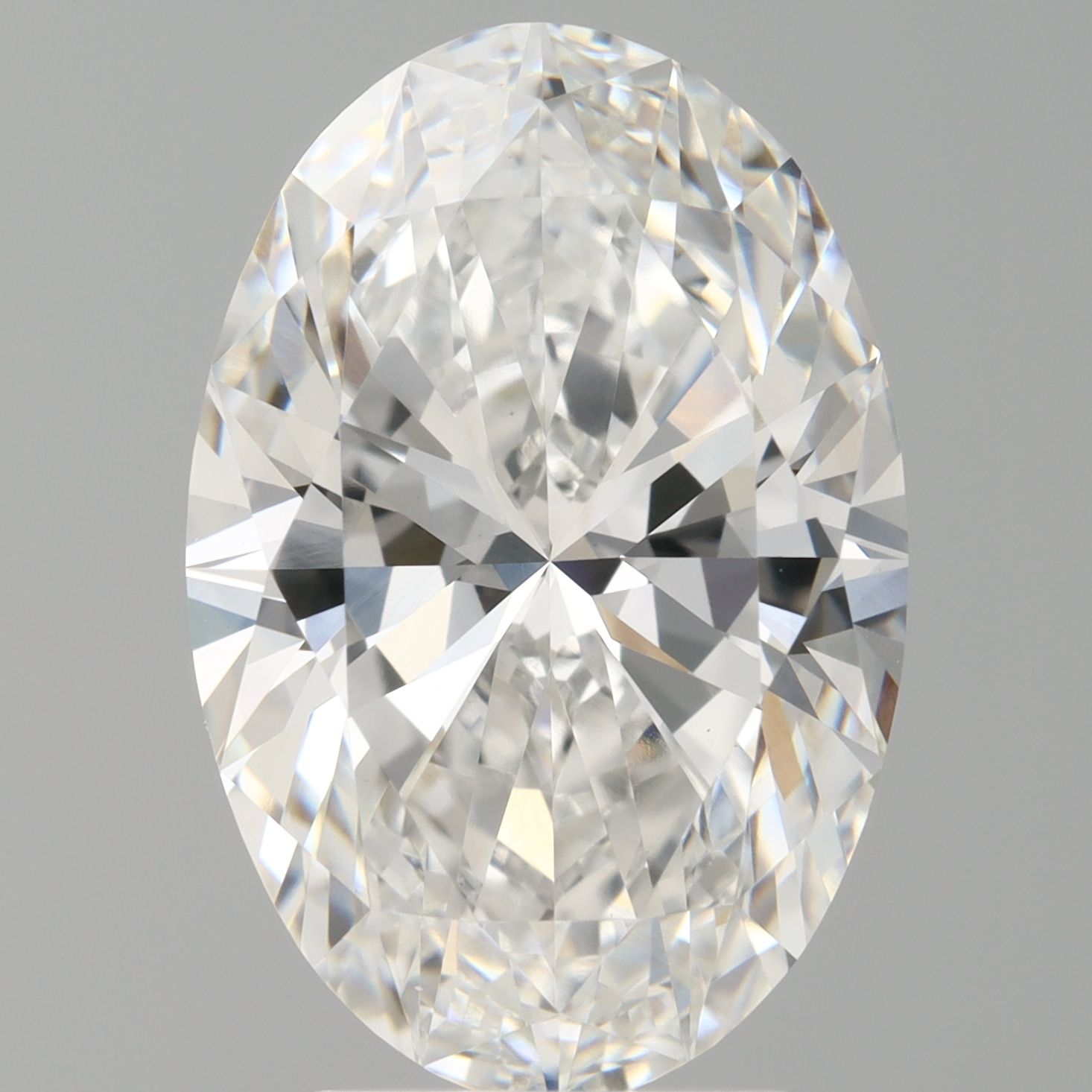 4.09 Carat E-VVS2 Oval Lab Diamond