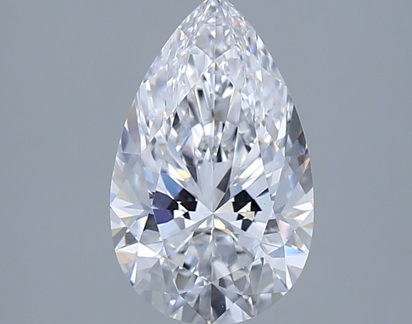 2.00 Carat D-VVS2 Pear Lab Diamond