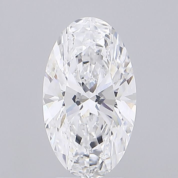 2.81 Carat D-VVS2 Oval Lab Diamond