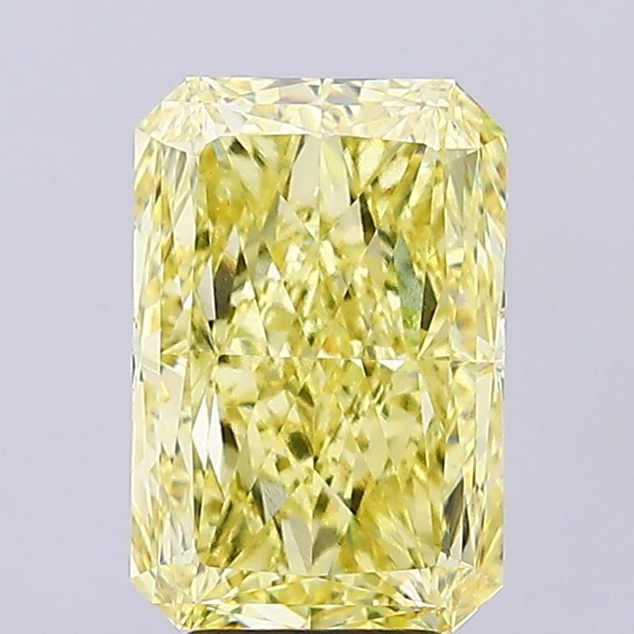 4.55 Carat Radiant Cut Fancy Yellow