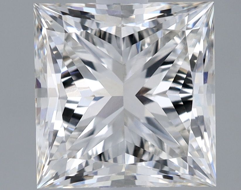 2.00 Carat H-VVS2 Princess Lab Diamond
