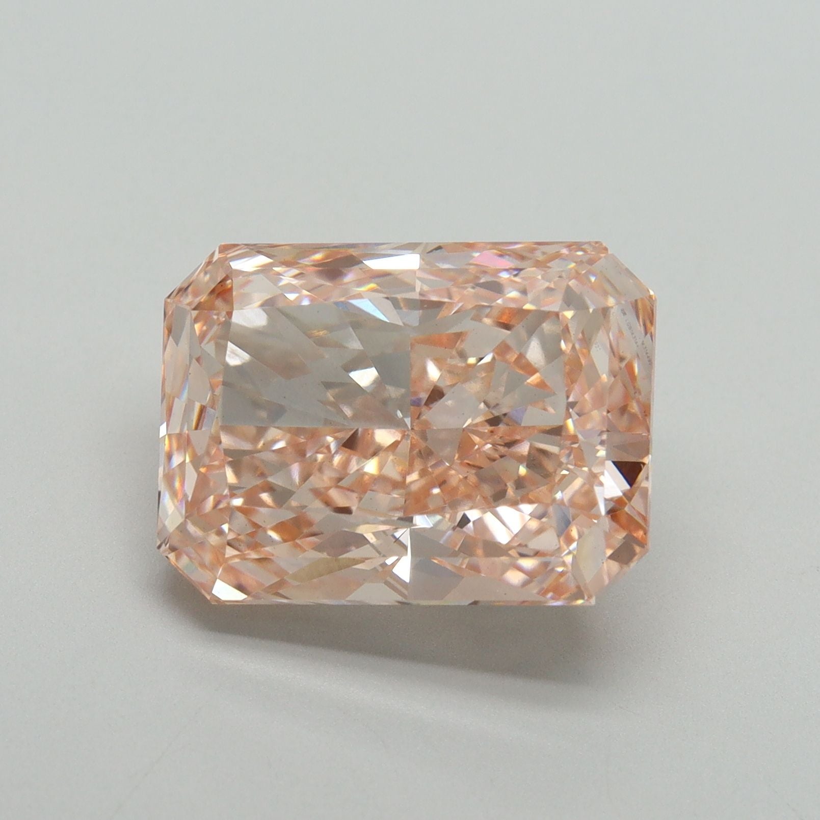 7.57 Carat Radiant Cut Fancy Pink
