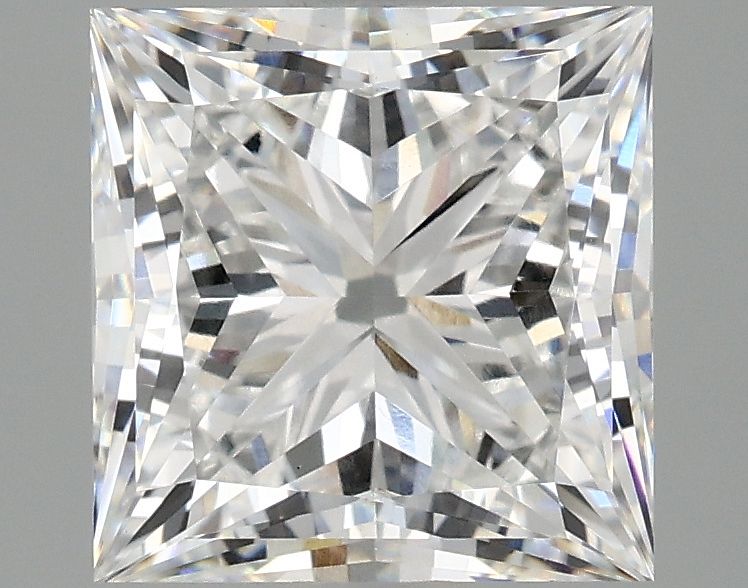 2.80 Carat D-VVS2 Princess Lab Diamond