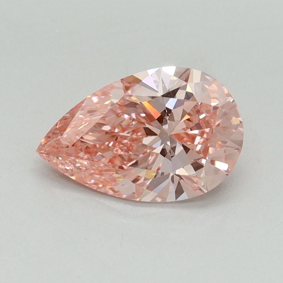 1.25 Carat Pear Cut Fancy Pink