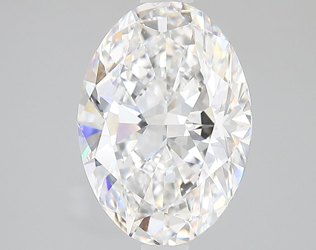 2.96 Carat D-VVS2 Oval Lab Diamond