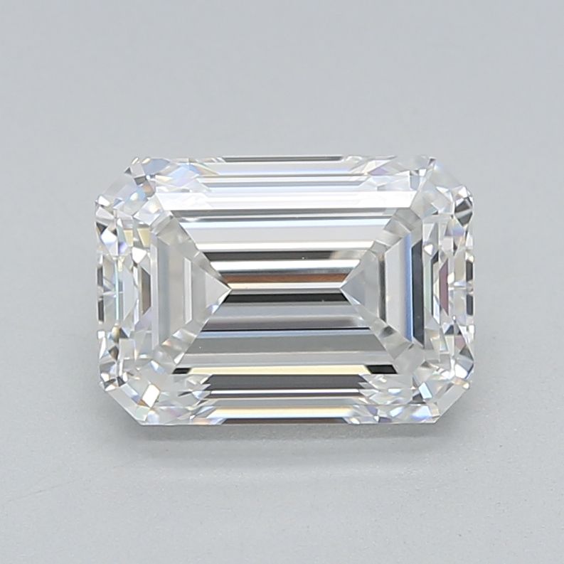 1.91 Carat E-VVS2 Emerald Lab Diamond