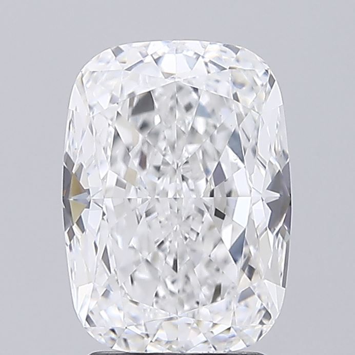 3.02 Carat D-VVS2 Cushion Lab Diamond