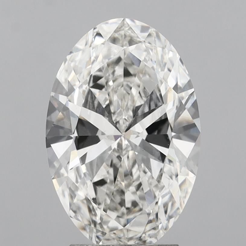 3.15 Carat G-VS1 Oval Lab Diamond