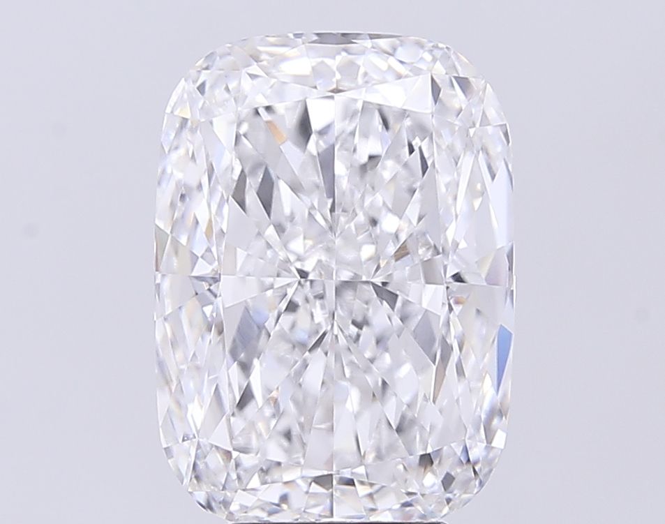 6.61 Carat E-VVS2 Cushion Lab Diamond