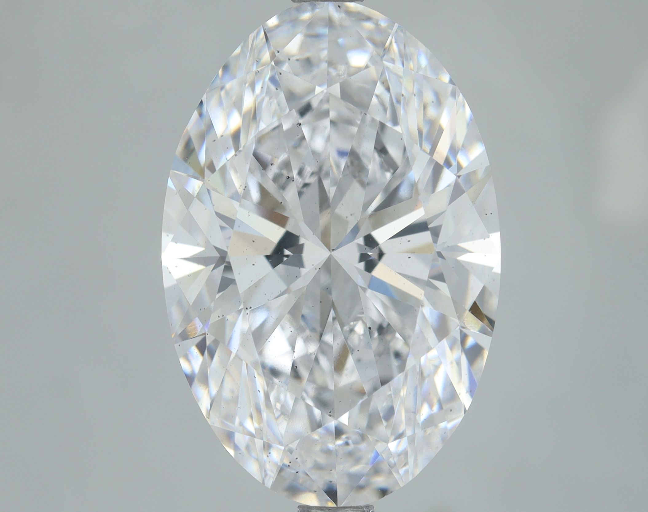 5 Carat E-VS2 Oval Lab Diamond