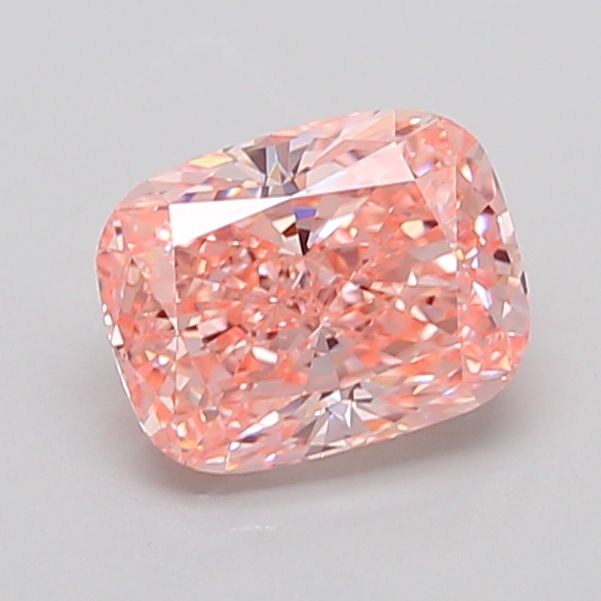 2.01 Carat Cushion Cut Fancy Pink