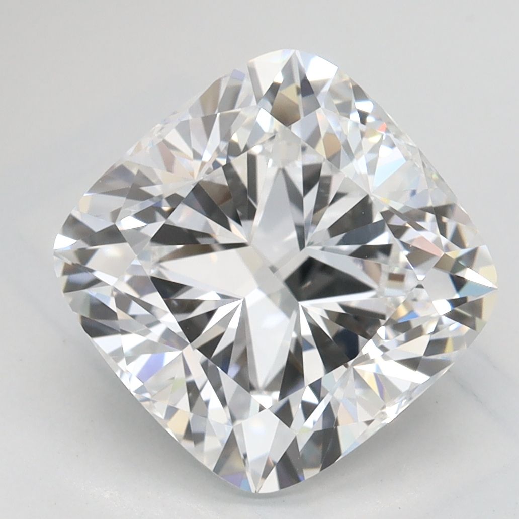 3.47 Carat D-VVS1 Cushion Lab Diamond