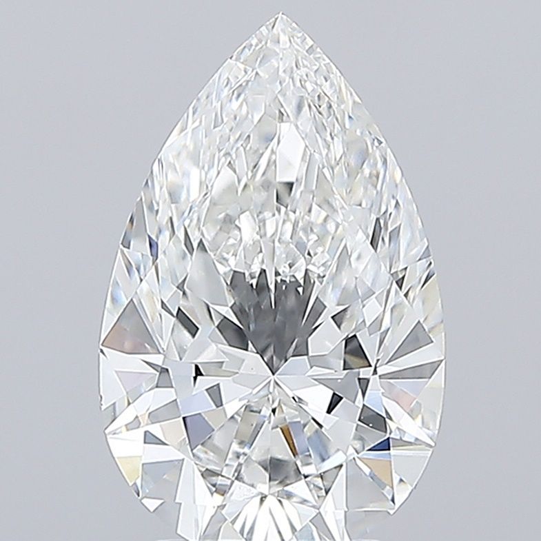 4.10 Carat E-VVS2 Pear Lab Diamond