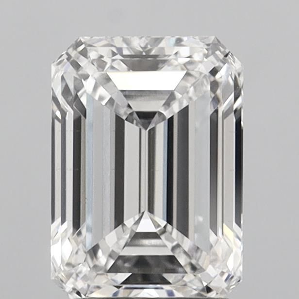 2.07 Carat F-VS1 Emerald Lab Diamond