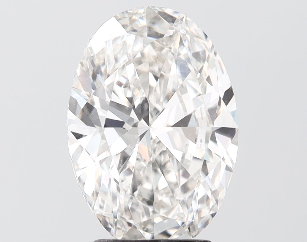 3.52 Carat F-VS1 Oval Lab Diamond