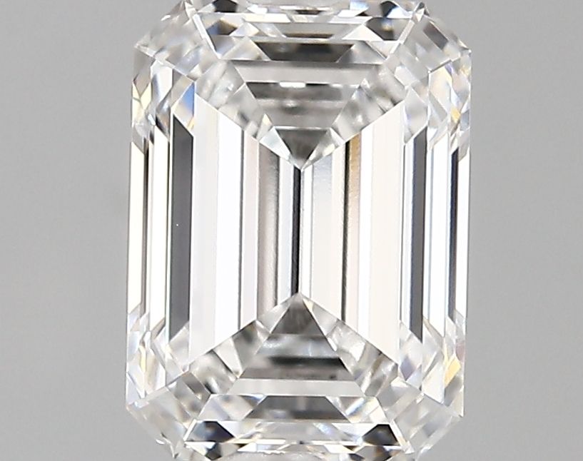2.81 Carat D-VVS1 Emerald Lab Diamond