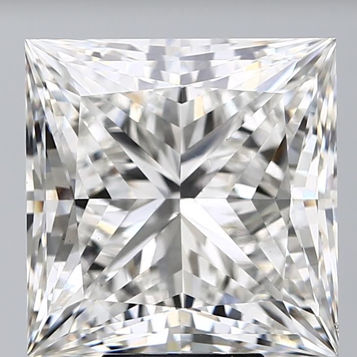 9.44 Carat F-VS1 Princess Lab Diamond