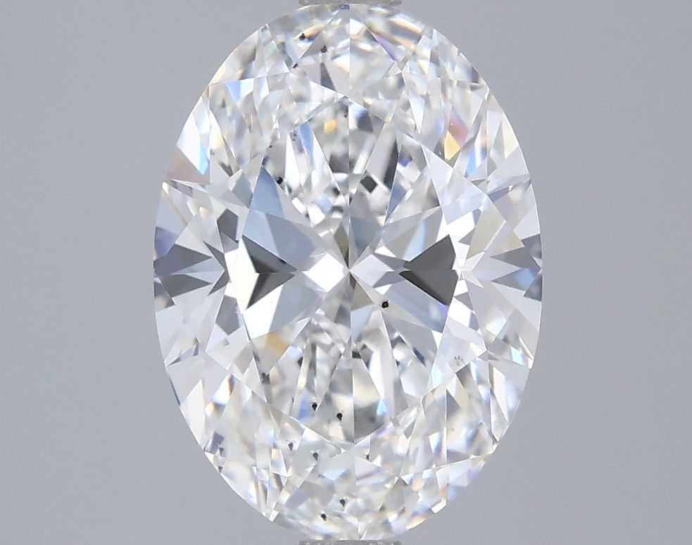 3.08 Carat E-SI1 Oval Lab Diamond
