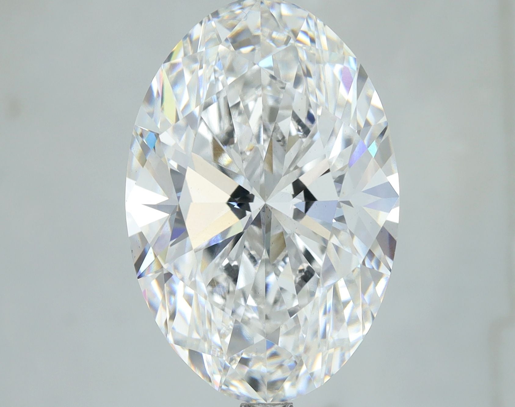8.03 Carat E-VS2 Oval Lab Diamond