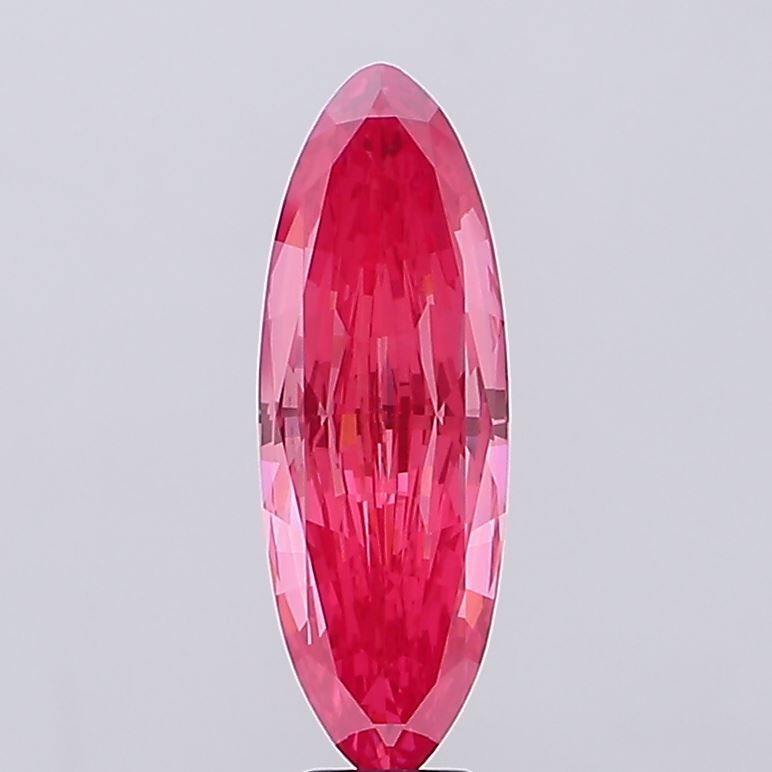 6.69 Carat Oval Cut Fancy Pink