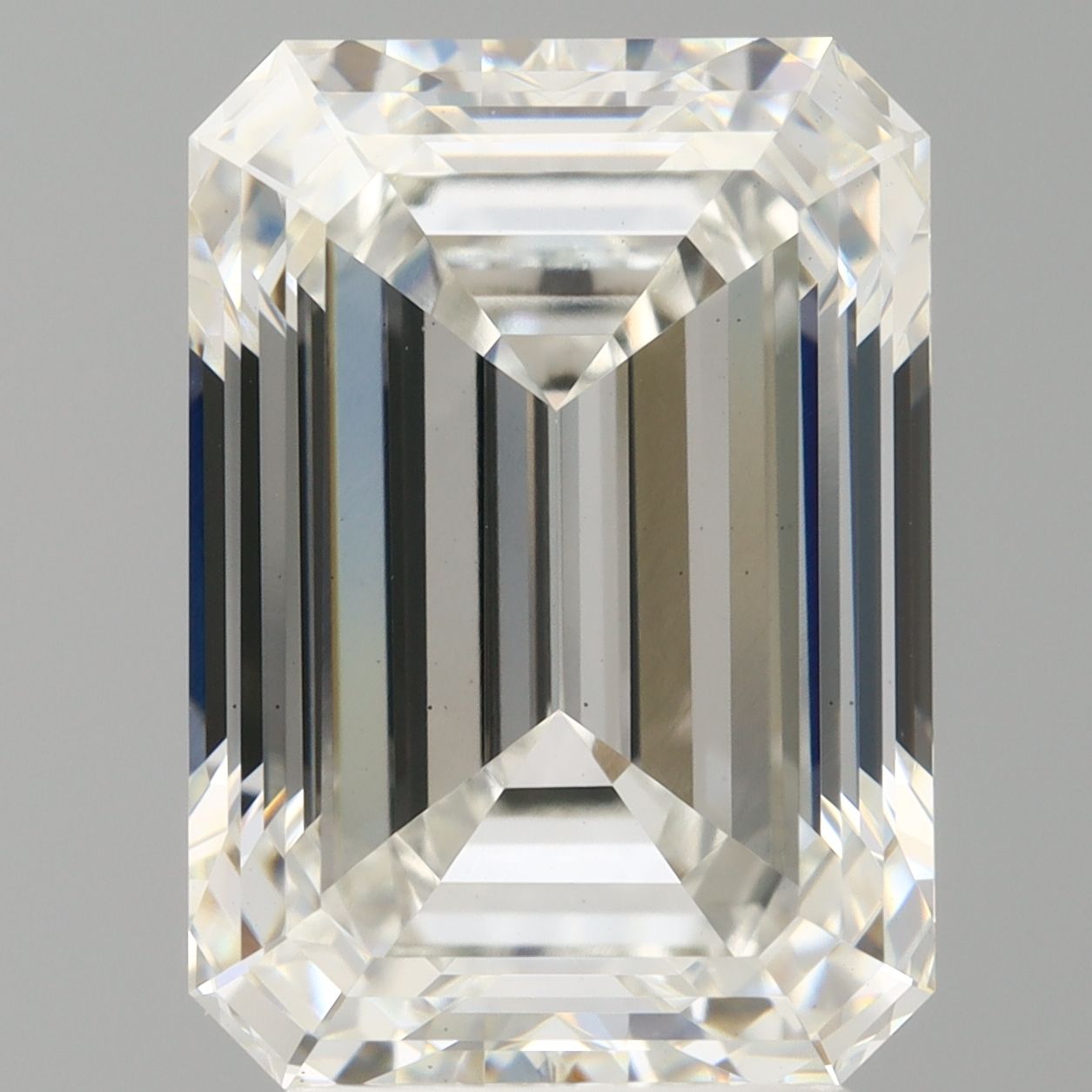 4.08 Carat G-VS1 Emerald Lab Diamond