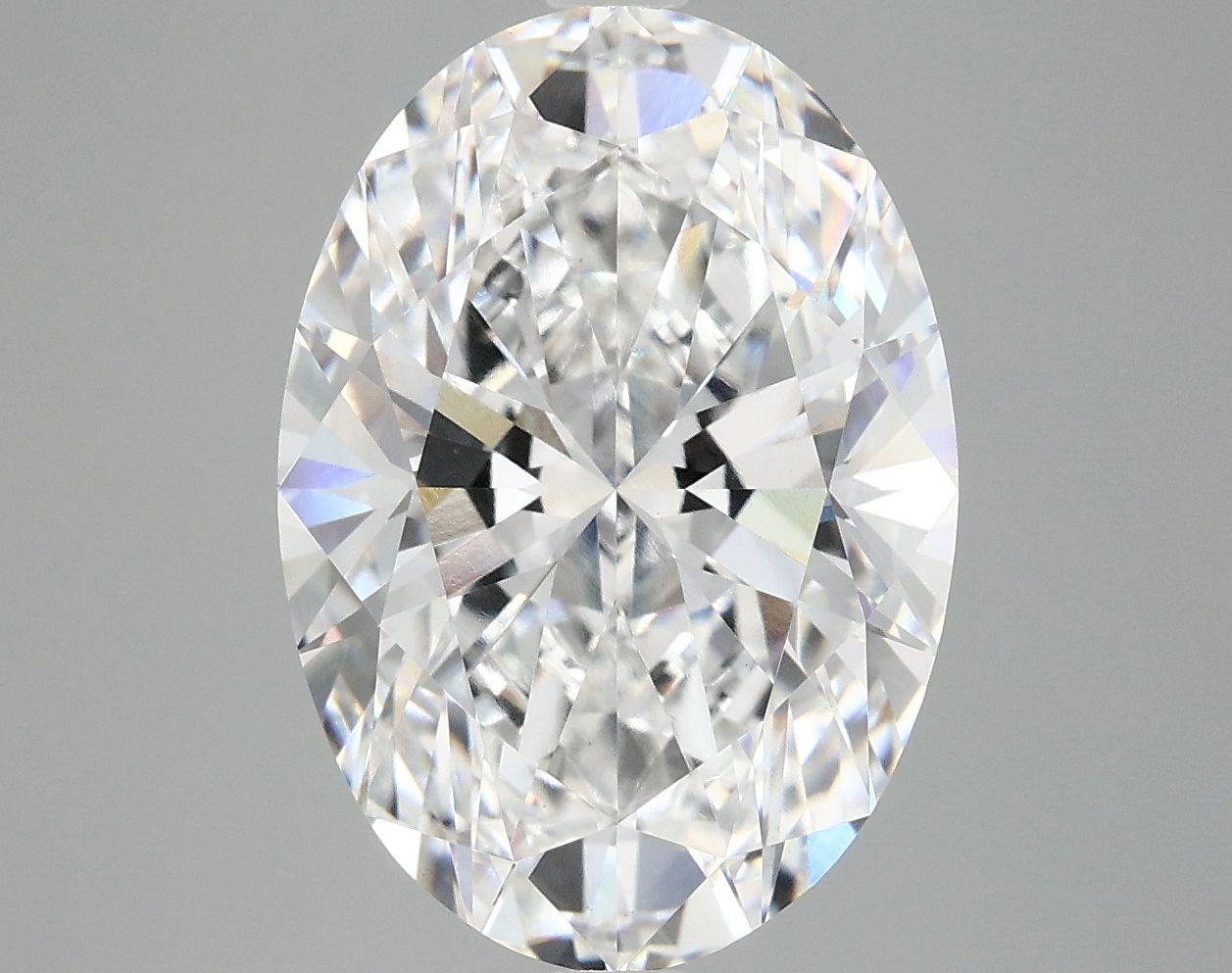 6.19 Carat D-VVS2 Oval Lab Diamond