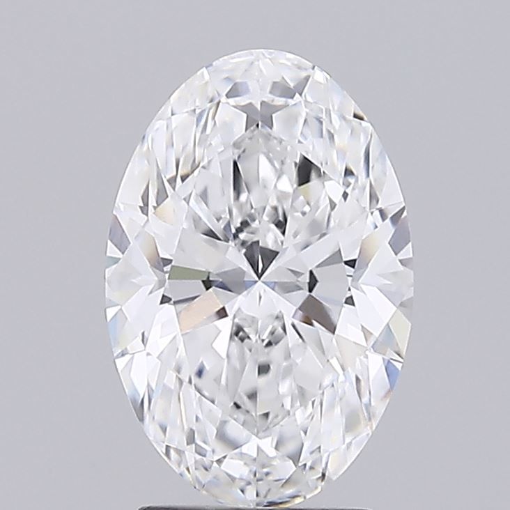 3.03 Carat D-VVS2 Oval Lab Diamond