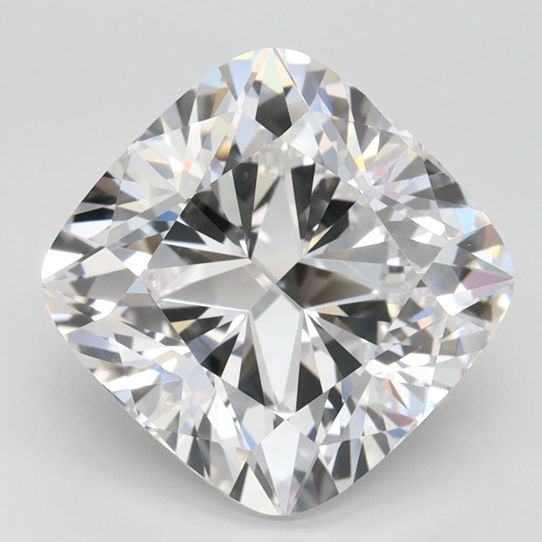 4.02 Carat D-VVS1 Cushion Lab Diamond