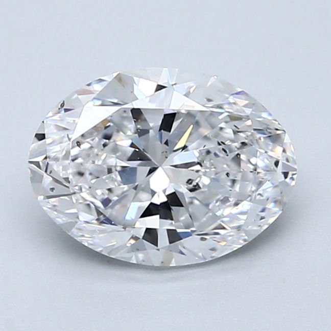 1.70 Carat D-SI2 Oval Cut Diamond