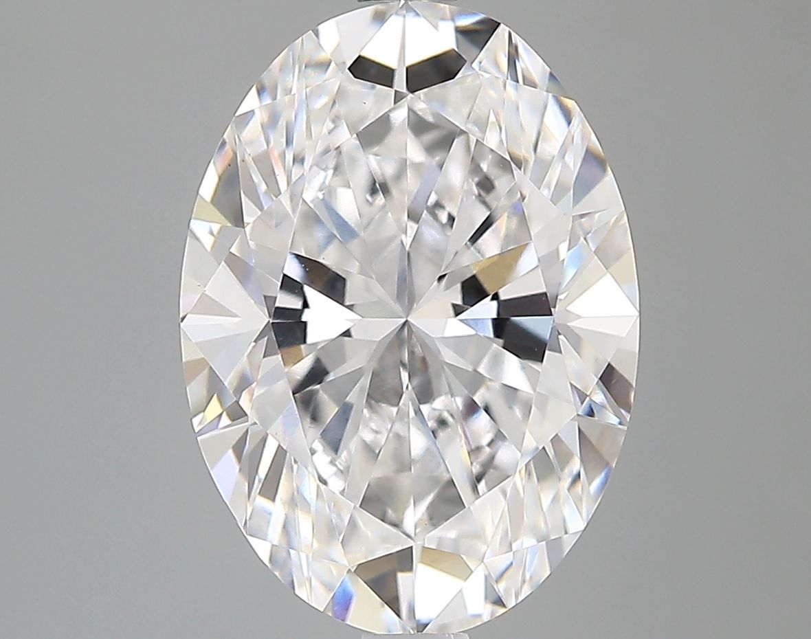 3.54 Carat D-VVS2 Oval Lab Diamond