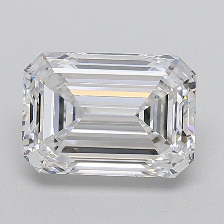 2.91 Carat D-VVS2 Emerald Lab Diamond