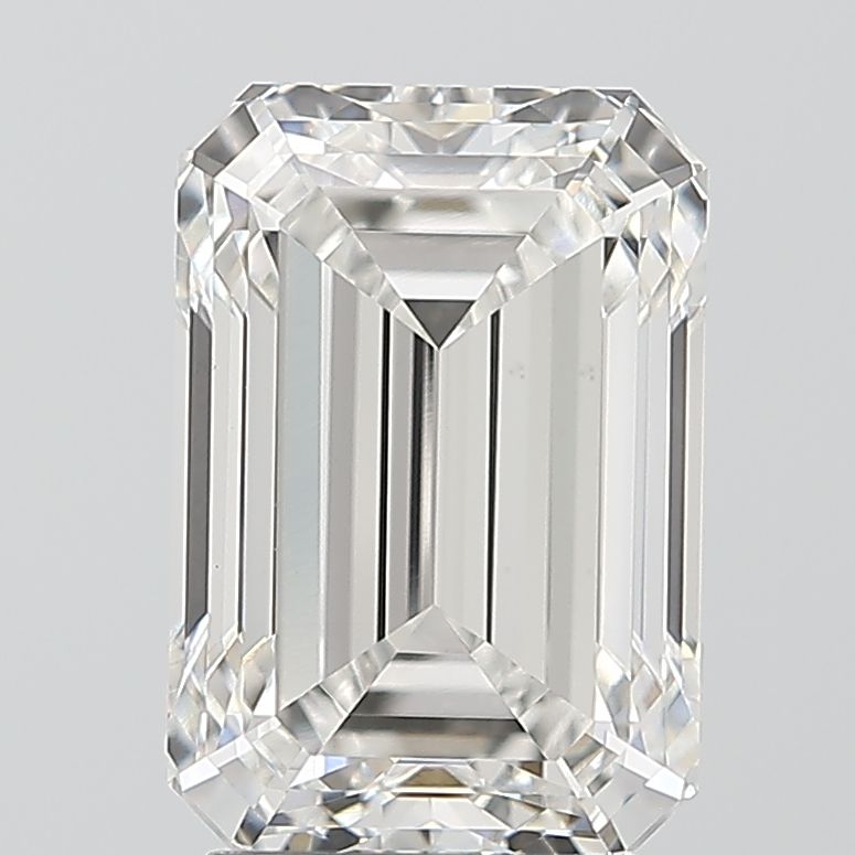 4.05 Carat F-VS1 Emerald Lab Diamond