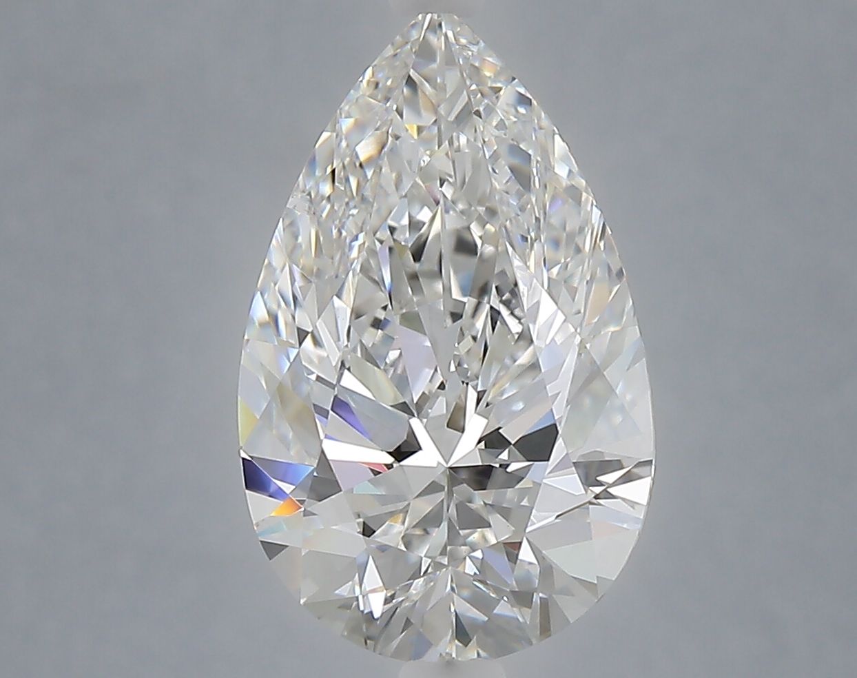 4.01 Carat E-SI1 Pear Lab Diamond