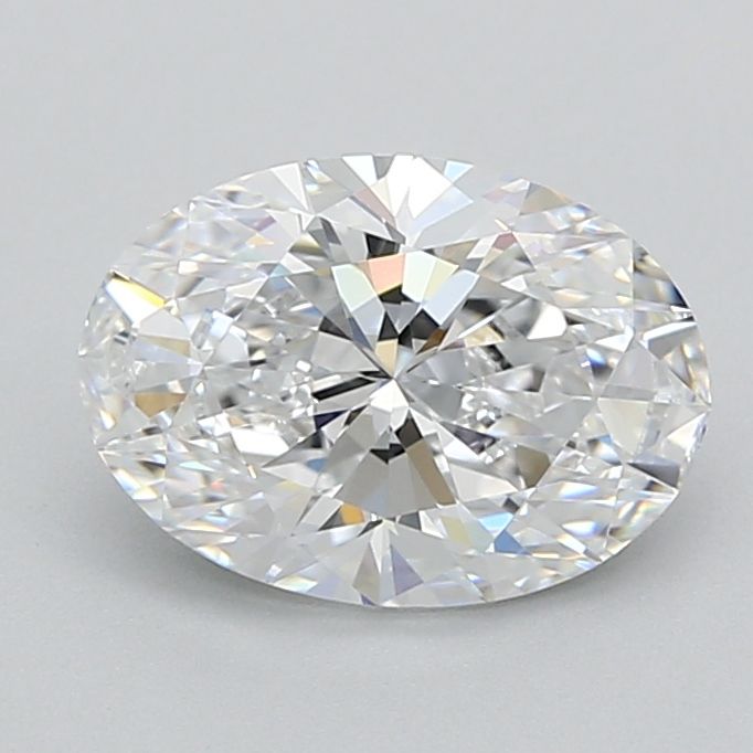 2.01 Carat D-VVS1 Oval Lab Diamond