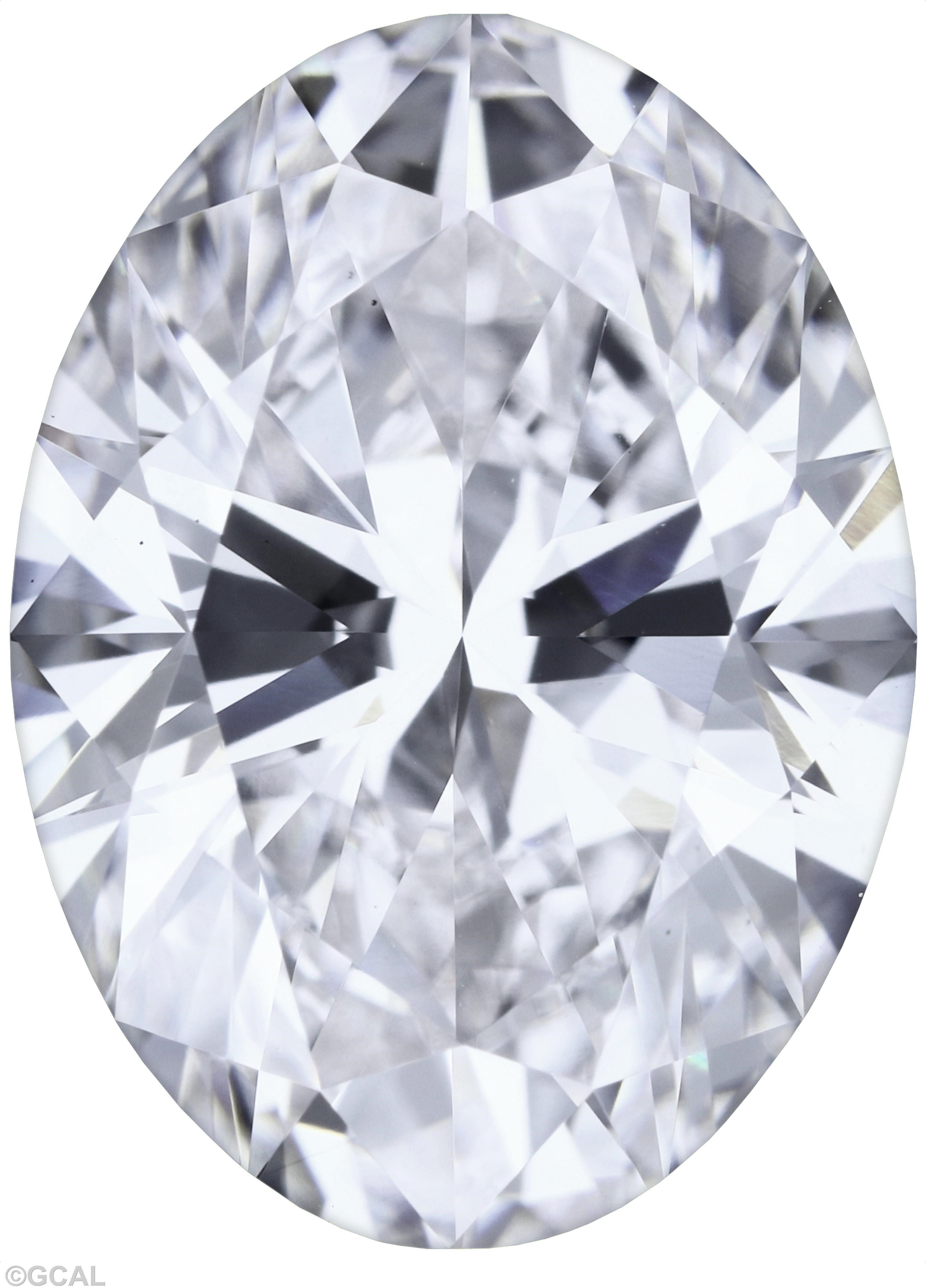 2.55 Carat G-VS2 Oval Lab Diamond